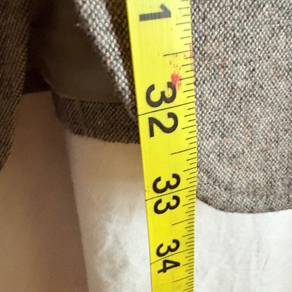 Vintage Circle S Ranch Western Wear Wool Suede Blazer Sport Coat 42L Elbow patch - Picture 12 of 16